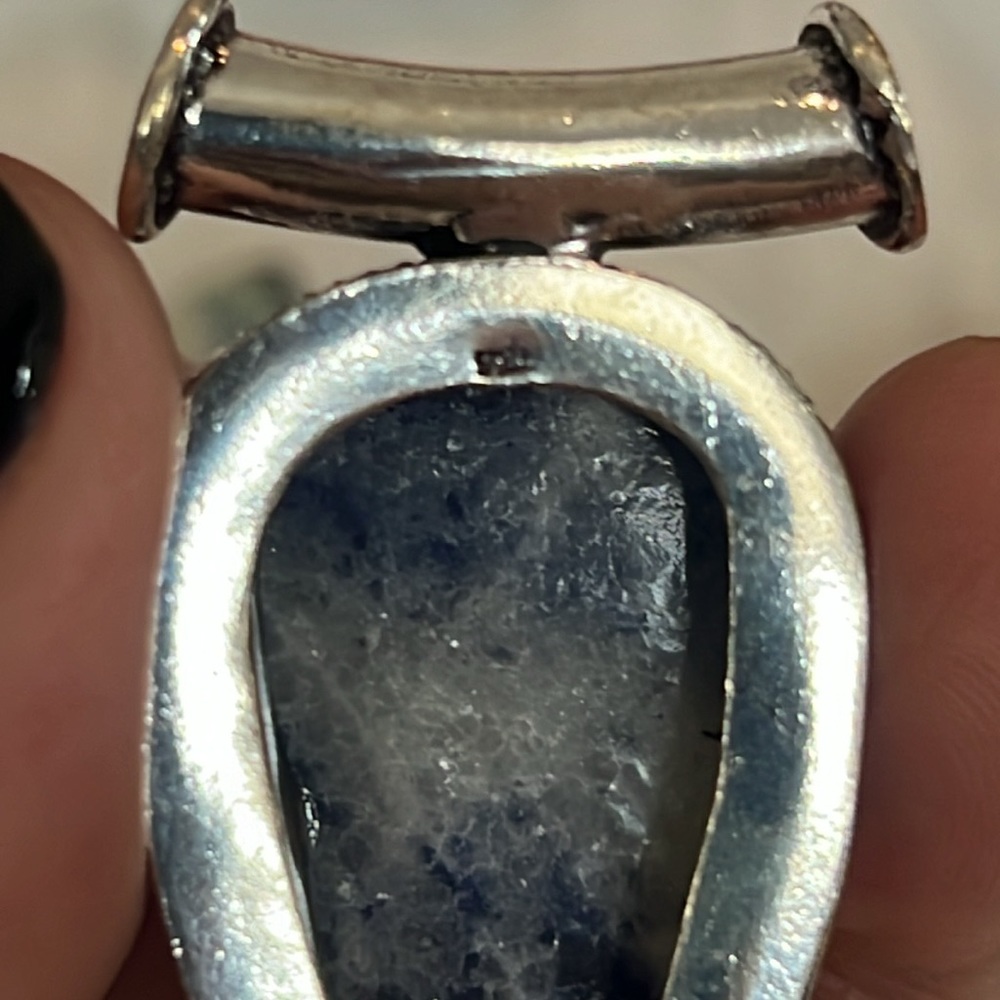 #580 Sodalite Handcrafted Pendant NWOT - Picture 9 of 17